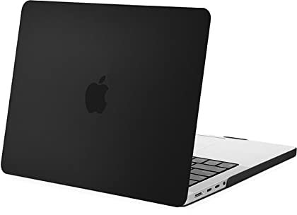 MOSISO Custodia Compatibile con MacBook Pro 14 Cover M4 M3 M2 M1 Pro Max 2025 2024 2023-2021 A3112 A3185 A3401 A2918 A2992 A2779 A2442,per MacBook Pro 14,2 display Liquid Retina Case, Nero