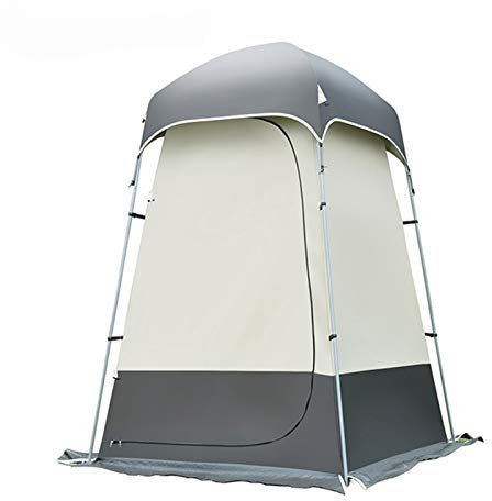 JTRHD Camping Duschzelt Outdoor Strong Dusche Wechselkurszelt im Freien Toilette Fischerei-Sonnenschirmzelt für Umkleidekabine (Farbe : Black, Size : 140x140x220cm)