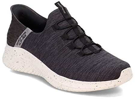 Skechers Ultra Flex 3.0 Right Away Hands Free Slip-in Sneaker, Mocasín Hombre, Black, 42 EU Ancho