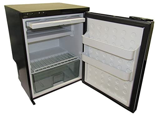 SecureFix Direct Compressor Fridge Freezer 12V 24V 65L (Caravan Motorhome Camping Boat), Black