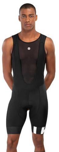 SIROKO - Salopette da Ciclismo Aspen - S - Nero