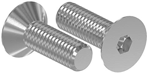 STEINBACHER© | (10x) Edelstahl Senkkopfschraube M8x25, A4, ISO 10642