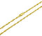 Singapurkette 925 Sterling Silber vergoldet 2,4mm breit Länge wählbar 45 50 55 60 cm Silberkette anlaufgeschützt Halskette Kette Gold Damen (55)