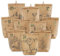 PANSIBY Adventskalender zum Befüllen, 24 Weihnachtskalender Papiertüten zum Selbstbefüllen, Geschenk Kraftpapiertüten Advents Tüten Selber Befüllen für Kinder Erwachsene