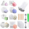 HIQE-FL Kerzenform Bubble Kerzen Kit,8 Stück Kerzenformen zum Gießen,Bubble Kerzenform,Silikonformen Kerzen,Kerzen Formen Silikon,für DIY Aromatherapie Kerzen Herstellung Supplies,BPA-Frei