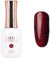 CÔEM - Premium Gel UV Nagellack langanhaltend für UV-Lampe - Gellack Shellac 400 Farben (Glitzer, Metallic, Schimmernd) Nail Polish schnelltrocknend & deckend - Gelnagellack 15ml GP319 rot/glitzer
