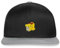 Spreadshirt Bibi Blocksberg Portrait Stick Snapback Cap, One Size, Schwarz/Grau
