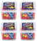 Sweetzone Rainbow Pencils - 170g Tub Pack of 4 Chewy Fruit Jellies - Experience the Irresistible Old Fashion Gummy Sweet Fruity Chews Delight - Perfect for kids and Adults