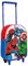 Marvel Avengers Rucksack mit Rollen, Avengers Design Schulrucksack, Captain America Hulk Spiderman Trolley Rucksack, Reiserucksack, Kindergeschenk