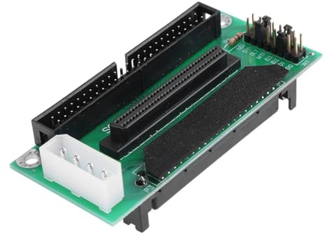 Cetfuro Scsi SCA 80Pin auf 68Pin auf 50Pin IDE Festplattenadapter Konverterkarte Platine