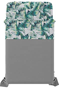 Italian Bed Linen Dafne Bettwäsche-Set, 100% Mikrofaser, Maui, Klein Doppelbett