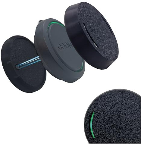 Kstar Magnetische Halterung für OOONO NO2 + Tarnkappe | Abdeckung zur Befestigung am Armaturenbrett, Selbstklebende Halterung mit 3M Klebepad, kompatibel mit OOONO NO2 - Made in Germany.