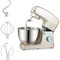 3-IN-1 Stand Mixer, 8L/10L Electric Stand Mixer with Stainless Steel Bowl, Dough Hook, Beater and Whisk, Household Food Mixers with 6 Speeds, Bread Cake Mixer for Baking and Most Home Cooks(8L)