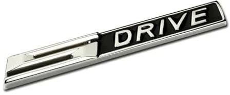 3D Metall SDRIVE EDRIVE XDRIVE Auto-Emblem-Abzeichen-Aufkleber, kompatibel mit E46 E39 E60 E90 F10 F30 E36 X1 X3 X6 X5 X7 Zubehör(Metal Sdrive)