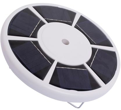 HEMOTON Solarbetriebene Fahnenmast-Beleuchtung Mit LEDs Für Außenbereich Robuste Kunststoffkonstruktion Einfache Installation Ohne Verkabelung Energiesparend Und Umweltfreundlich