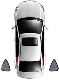 Parasol para Ventana Coche para Volvo para XC60 XC 60 2009-2017/parasol para Coche Parabrisas Delantero Cortina ciega Parasol de Ventana Lateral Trasera Parasol de Coche(2PCS Train)