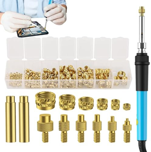 Hitzebeständige Einsätze,Gewindeeinsätze für 3D-Druck | Wärmebeständige Adapterteile Zum Einpressen Und Schweißen Für Heimwerkereinsatz In Reparaturen Bastelarbeiten Und 3D-Druck Projekten