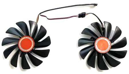 ZHAOWOZ Für XFX für Radeon RX für Vega 56 64 RX580 590 GPU Grafikkarte 95MM 4PIN CF1010U12S FDC10U12S9-C