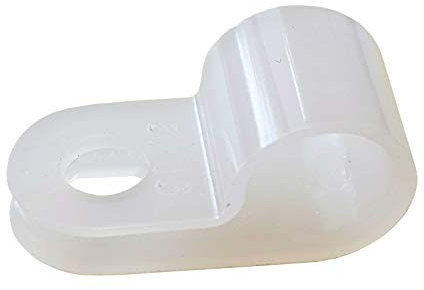 netproshop 50 x Kabelschelle 5mm natur Polyamid 6.6