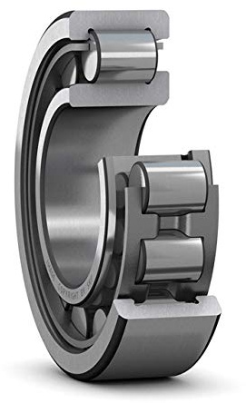 SKF NJ 308 ECJ Radialrollenlager, Zylindrisch, 40 ID, Stahl