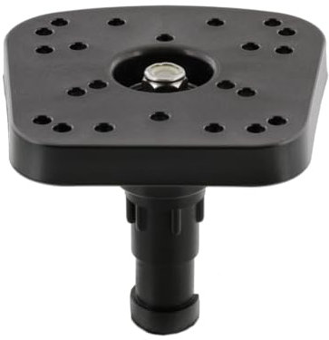 Scotty 0368, Supporto Universale per ecoscandaglio Unisex-Adulto, Nero, Taglia Unica