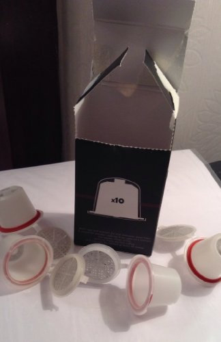 10 capsules rechargeables compatible Nespresso