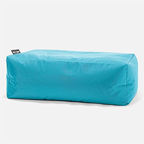Big Bertha Orignal Groß Fußhocker Pouf, Aqua, Sitzpouf, Pouf Sitzsack Hocker