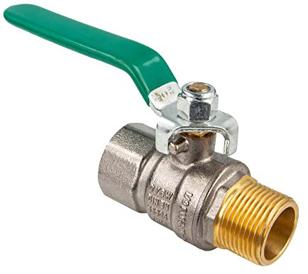 Trinkwasser Messing Kugelhahn DVGW ½“-2“ Zoll IG-AG langer Hebel o. Entleerung Größe 1/2