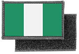 Flag Patch Printed Badge Country Nigeria