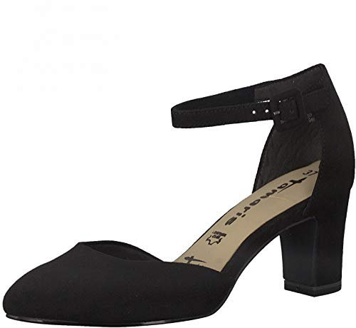Tamaris Damen 1-1-24412-20 Pumps, Schwarz, 39 EU