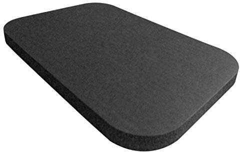 GeKLok Yoga Bolster Knee Pads, Foam Floor Exercise Pilates Anti Slip, Kneeling Support for Yoga Comfortable & Lightweight, Home & Gym(size:29X19X1.5cm)
