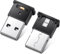 Frienda 2 Pieces Mini USB LED Light, Car LED Interior Lighting 5V Smart USB Atmosphere Light, Laptop Keyboard Office Decoration Night Lamp, Adjustable Brightness, 8 Colors