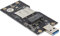 CCYLEZ Placa adaptadora M.2 a USB 3.0, NGFF a SIM 3G/4G/5G módulo a USB 3.0 Tarjeta adaptadora Compatible con 3042/3052 NGFF (M.2) Interfaz Clave B