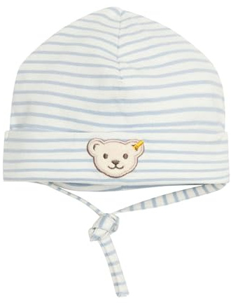 Steiff Unisex Baby Beanie-Mütze Basic Mütze Ohne Bommel