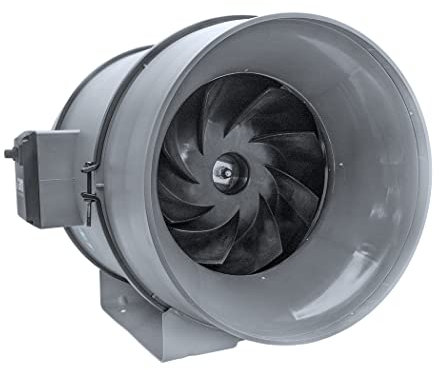 Ram EC Mixed-Flow Inline Fan 315mm - 2206m³/hr, Grey
