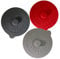 3 Pcs Silicone Lids Food Covers Cup Lids Anti Dust Mug Covers Reusable Drink Glass Cup Covers for Mugs Tea Coffee Cup