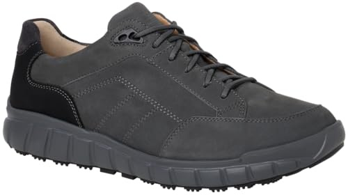 Ganter Evo Herren Sneaker, Darkgrey, 42 EU Weit