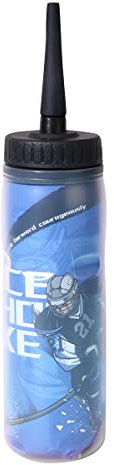 INTCHE Bouteille D' de Hockey sur Glace de 600 Ml Bouteille de Crosse de Football Portable Embouchure de Bouteille de Sport ¨¤ Pointe Allong¨¦E Classique