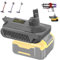 for Dyson V10 Battery Replacement, V10 Adapter for Dewalt 18V 20V MAX 60V Li-ion Battery Converter to for Dyson V10 Battery Work for Dyson V10 Cyclone Animal Absolute Fluffy SV12 Vacuum Cleaner