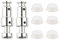 Rumyve2PCS Replacement Float Valve Pressure Cooker Replacement Parts,Pressure Cooker Accessories Universal Float Valve Stainless Steel