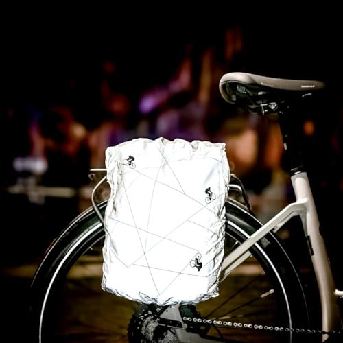 FAHRER Unisex – Erwachsene LUX-reflektierende Regenschutzhaube L, grau, L