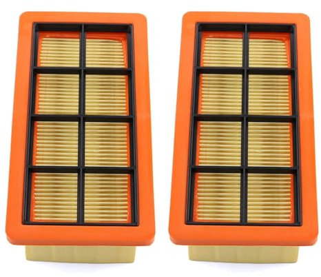 appe Lot de 2 filtres plissés plats pour aspirateur Kärcher 6.415-953.0 AD2 Battery AD3 AD4 Premium AD 3.000, AD 3.200
