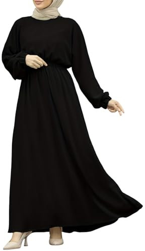 Gebetskleidung Für Frauen, Festlich mit Kopftuch Elegant Namaz Elbisesi Kadin Gebetskleid Lang Einteilig Winter Hijab Kleid Abaya Muslim Große Größen Langarm Gebetskleidung Muslimische Kleider