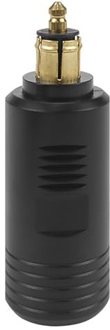 DIN Macho Adaptador de Mechero Adaptador Mechero Coche a Enchufe 12v/24v Europeo Encendedor de Cigarrillos para Moto para Enchufe DIN