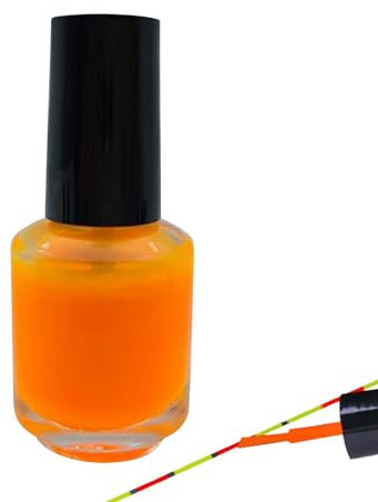 Fish Float Paint - High Visibility Reflective Paint, Fishing Fluorescent Paint | Clear Lightweight Amplification Effect Buoy Paint, Portable Design Fishing Floating Buoy Fluorescent Liquid for Outdoor