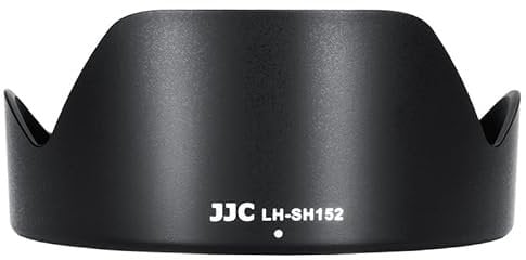 JJC ALC-SH152 - Paraluce per obiettivo Sony FE 24-105 mm F4 G OSS su A9 III, A7 IV A7R V A7C FX30 A6700 A6600, sostituisce il paraluce Sony ALC-SH152, filtro da 77 mm e copriobiettivo supportati