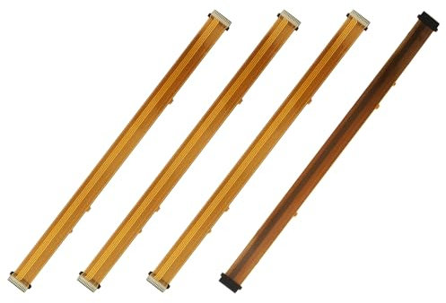 Los cuatro conectores de Cable flexible de botón izquierdo son compatibles con el controlador Nintendo Switch Lite para el reemplazo de cables de banda de alimentación de la placa base interna.