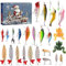 KOOMAL 2024 Fishing Advent Calendar: 24 Different Lures for Fresh & Saltwater Fishing