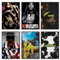 DEJIN Asap Rocky-Poster (6er-Set) Albumcover-Leinwand-Musikposter für Schlafzimmer, Wohnzimmer, Flur, Küche, Büro, Wandkunst, Dekoration, 20 x 30 cm, ungerahmt, Stil 2