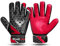BEAST RAGE Fußball-Torwarthandschuhe für Jungen, Kinder, Jugendliche, Fußball-Torwarthandschuhe mit starkem Halt für die härtesten Einsparungen, Handgelenkstütze, 4 mm Latex-Handfläche (rot, Größe 4,